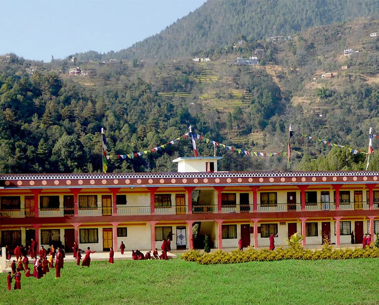 JONANG monastery background