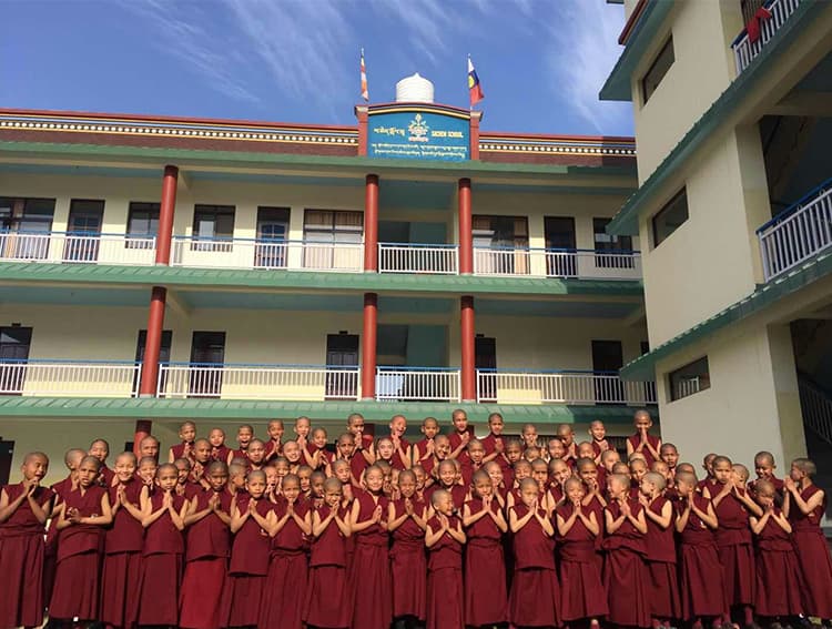 SAKYA monastery background